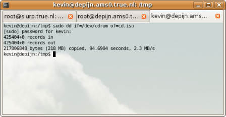 Tạo file ISO trên Linux